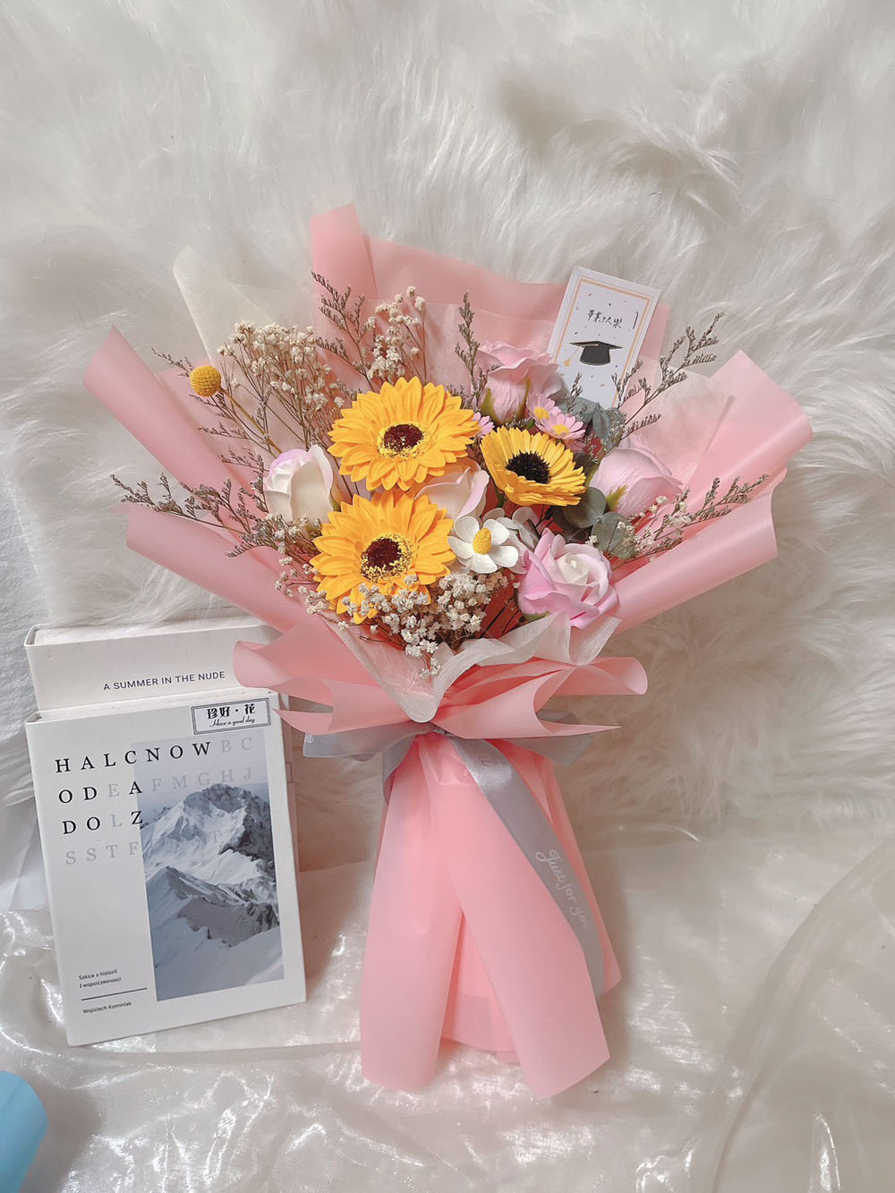 台南永生花/乾燥花束77