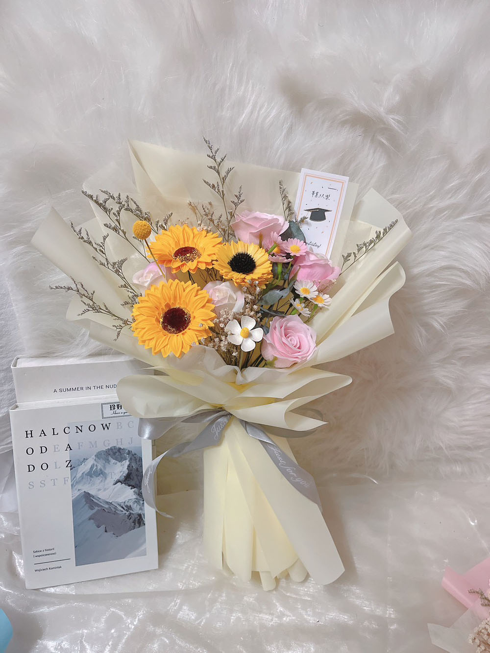 台南永生花/乾燥花束78